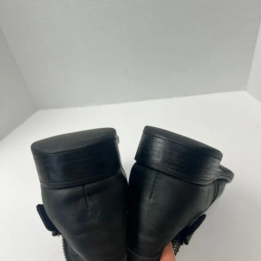 Forma Leather Waterproof Motorcycle Riding Boots EU 40 US 7‎ Bikercore Moto Punk